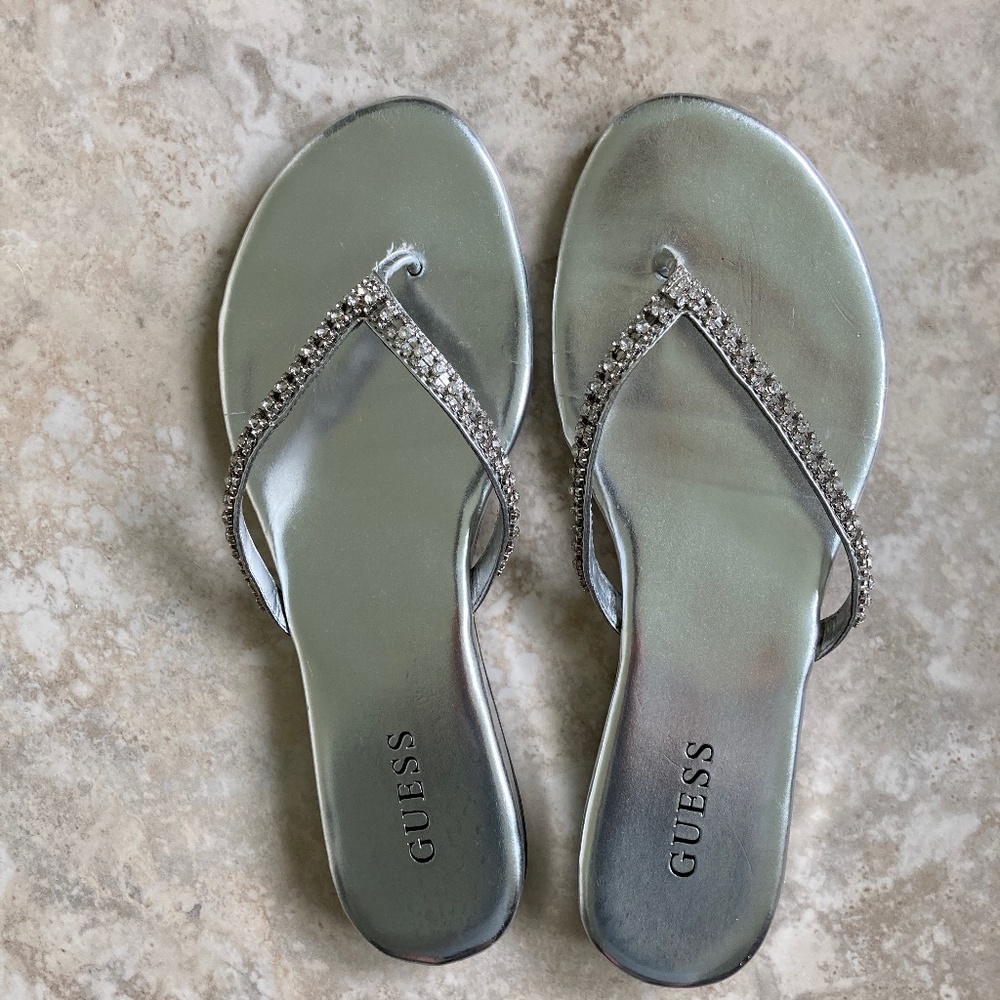Guess rhinestone sandals